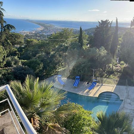 Atlantide - Somptueuse Villa Classee 4 Etoiles - Saint-Clair - Vue Exceptionnelle - Piscine Sète Exteriör bild
